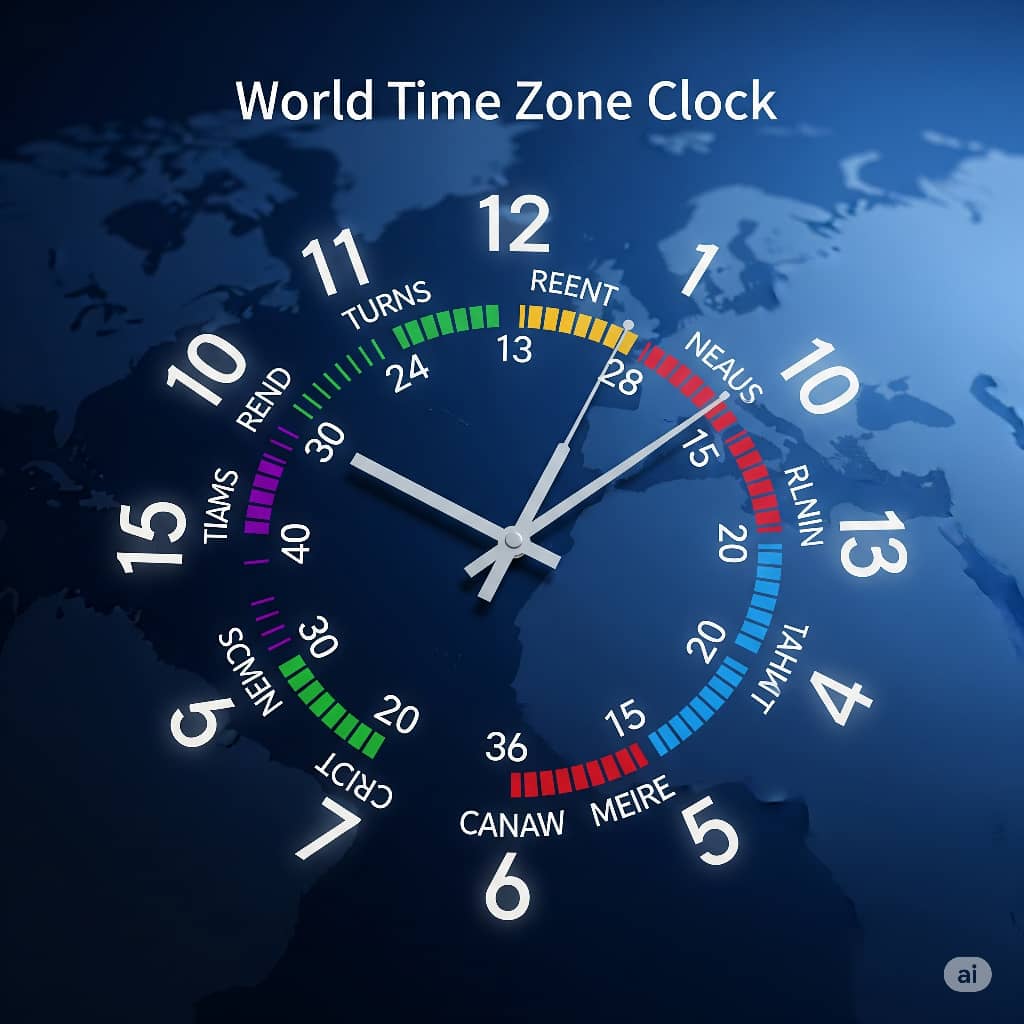World Time Zone Clock
