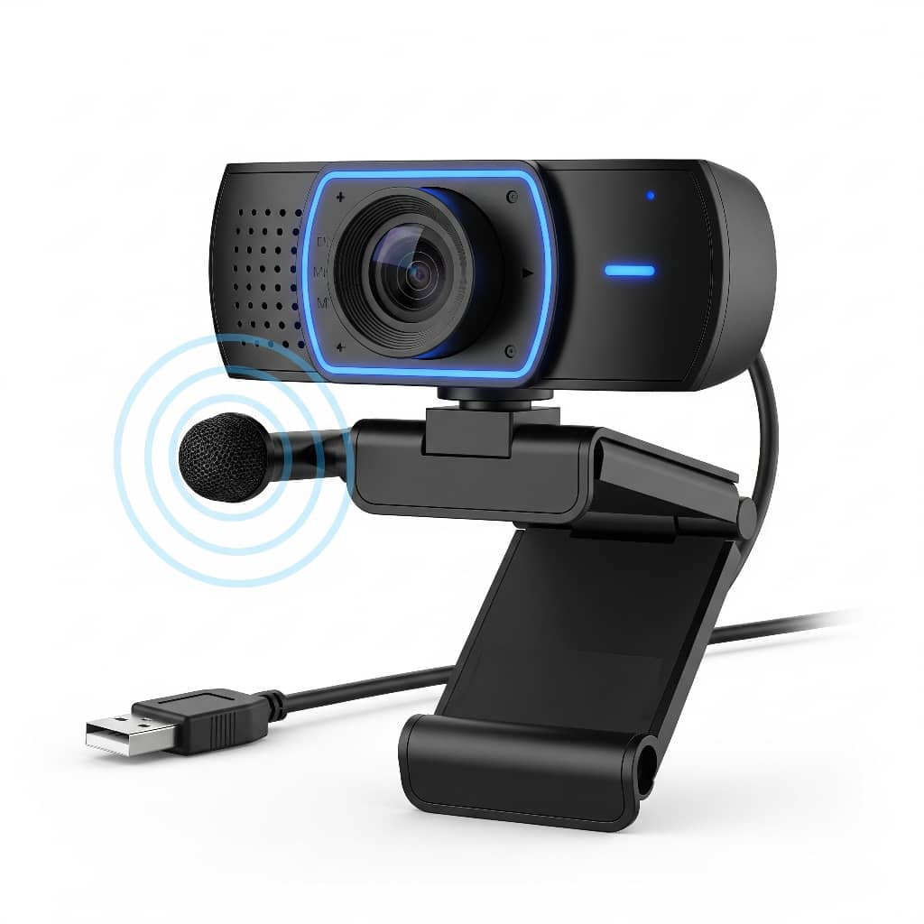 Webcam with Microphone